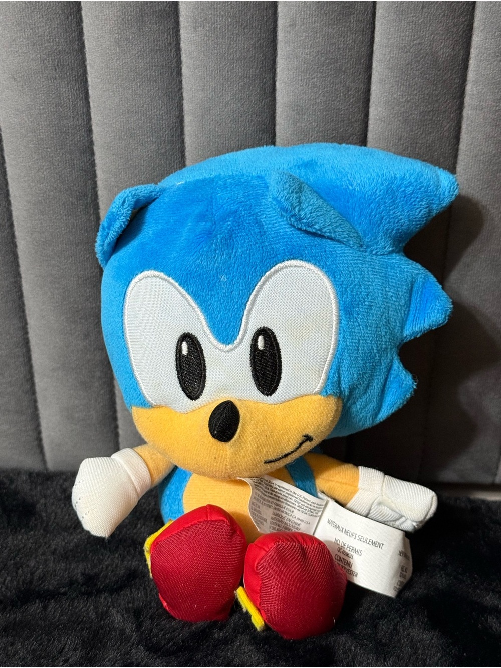 💞4/$35- Sonic the Hedgehog Plush Toy SEGA Blue Stuffed Character Small Plushie